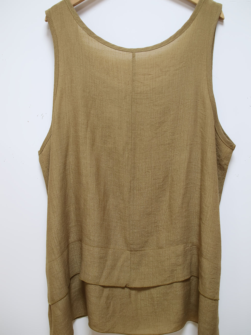 Self-pick-up Plus Size Women's Solid Colour Summer Sleeveless Shirt Casual Lightweight Tank Top  Only Self-pickup Is Supported