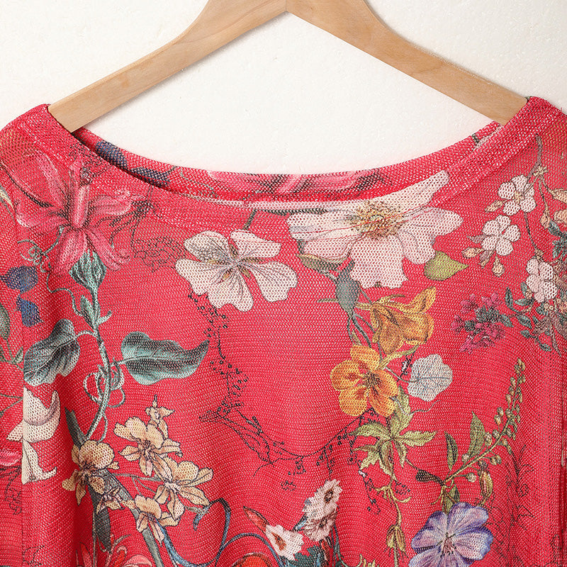 Women's Graphic Print Long Sleeve Blouse, Crew Neck Fall Fashion Tunic Top, Casual Dressy Work Shirt