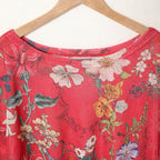 Women's Graphic Print Long Sleeve Blouse, Crew Neck Fall Fashion Tunic Top, Casual Dressy Work Shirt