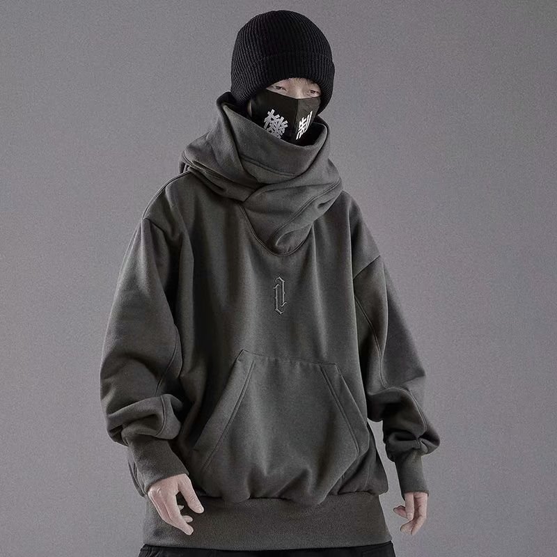 Men's Fashion Casual Hooded Sweatshirt Jacket
