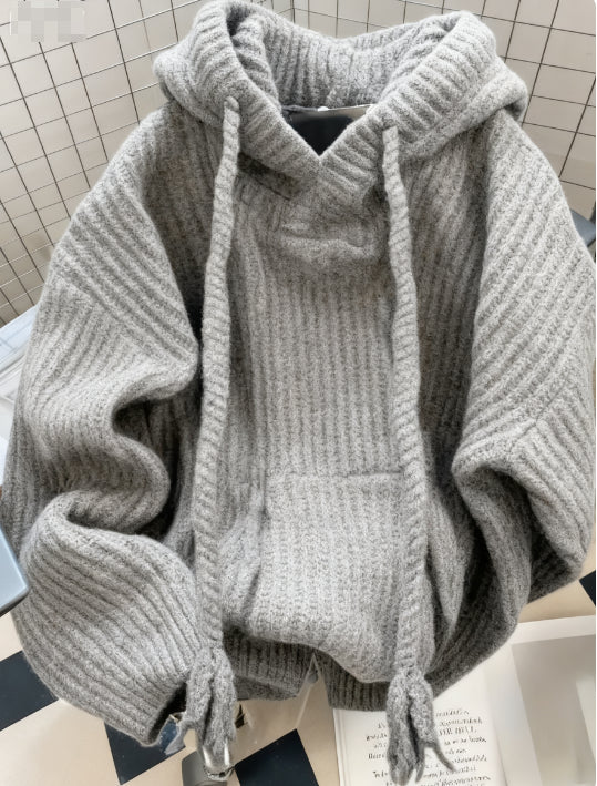 Gentle Soft Nuo Sweater Korean Style Loose And Lazy Style Sweater