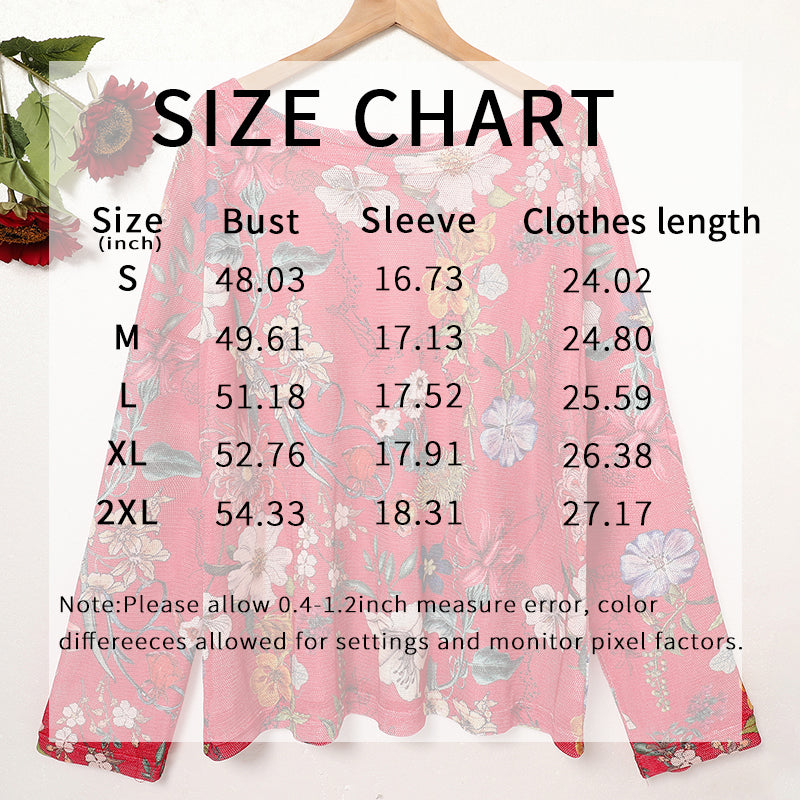 Women's Graphic Print Long Sleeve Blouse, Crew Neck Fall Fashion Tunic Top, Casual Dressy Work Shirt