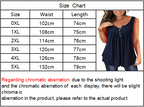 Self-pick-up Women's Plus Size Sleeveless Top V Neck Button Casual T-Shirt Only Self-pickup Is Supported