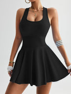 2 Pack Womens Yoga Dress Ultimate Comfort Free Movement High Waist Tummy Control