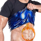 Sauna Shirt For Men Women Weight Loss Sweat Vest Suit Waist Trainer Shaper Slimming Workout Shapewear Tanks Fat Burner Shapewear