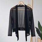 Small Shawl Outer Match Short Coat Middle-aged And Elderly Plus Size Thin