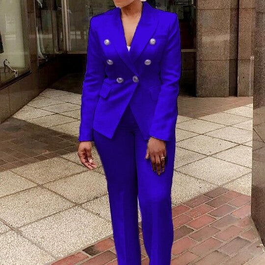 New High Waist Solid Color Suit